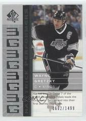 Wayne Gretzky #99 Hockey Cards 2002 SP Authentic Prices