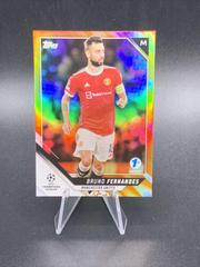 Bruno Fernandes [Orange] Soccer Cards 2021 Topps UEFA Champions League 1st Edition Prices