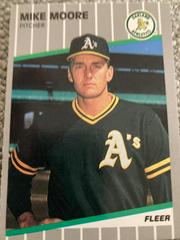 Mike Moore Baseball Cards 1989 Fleer Update Prices
