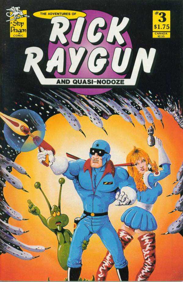 The Adventures of Rick Raygun #3 (1986) Comic Books Adventures Of Rick Raygun