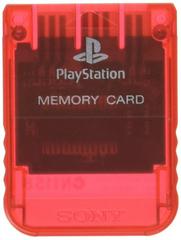 PS1 Memory Card [Crimson Red] PAL Playstation Prices