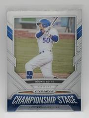 Mookie Betts Baseball Cards 2021 Panini Prizm Championship Stage Prices