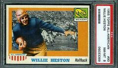 Willie Heston Football Cards 1955 Topps All American Prices