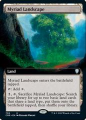 Myriad Landscape [Extended Art Foil] Magic Commander Legends Prices