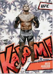 Alex Pereira #17 Ufc Cards 2023 Panini Chronicles UFC Kaboom Prices