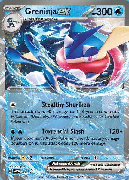 Greninja ex #54 Pokemon Promo