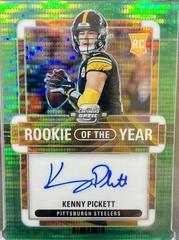 Kenny Pickett [Rookie of the Year Autograph Green Pulsar] #ROY-KP Football Cards 2022 Panini Contenders Optic Rookie of the Year Prices
