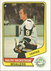 Ralph Backstrom #124 Hockey Cards 1976 O-Pee-Chee WHA Prices