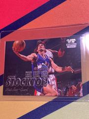 John Stockton [Crystal] Basketball Cards 1997 Fleer Prices