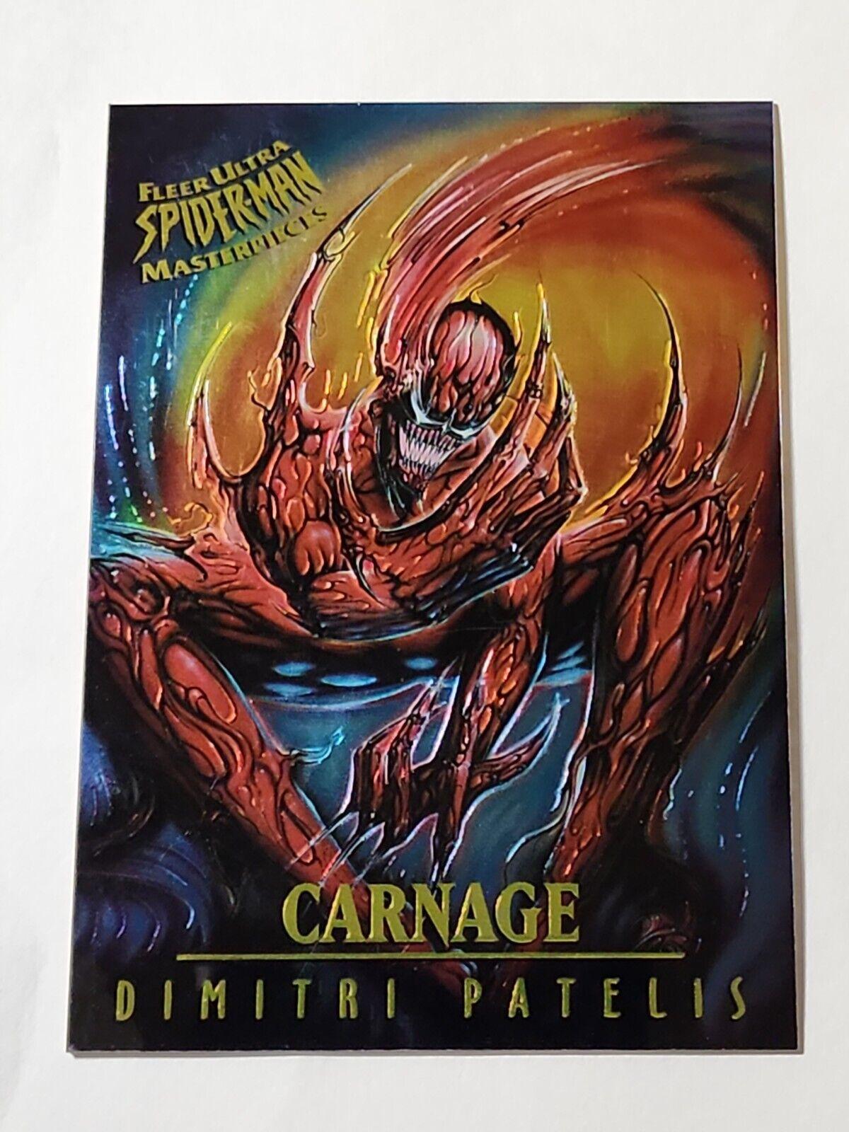 Carnage #3 Marvel 1995 Ultra Spider-Man Masterpieces