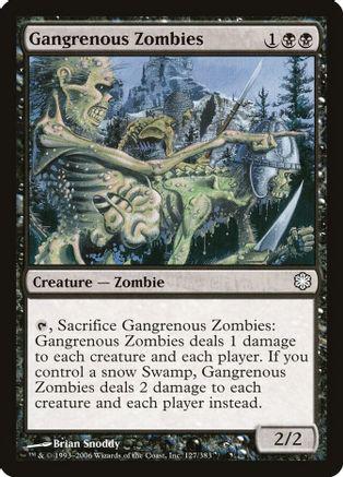 Gangrenous Zombies Magic Coldsnap Theme Decks