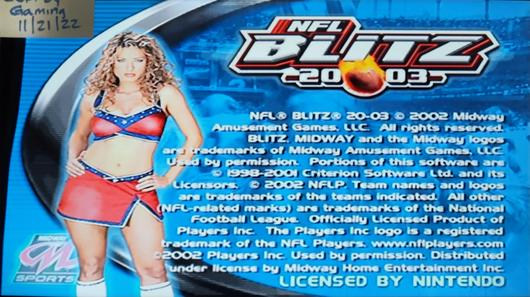 NFL Blitz 2003 photo