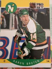 Aaron Broten #131 Hockey Cards 1990 Pro Set Prices