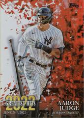 Aaron Judge #22GH-14 Baseball Cards 2023 Topps 2022 Greatest Hits Prices