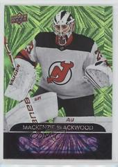 Mackenzie Blackwood [Green] Hockey Cards 2020 Upper Deck Dazzlers Prices