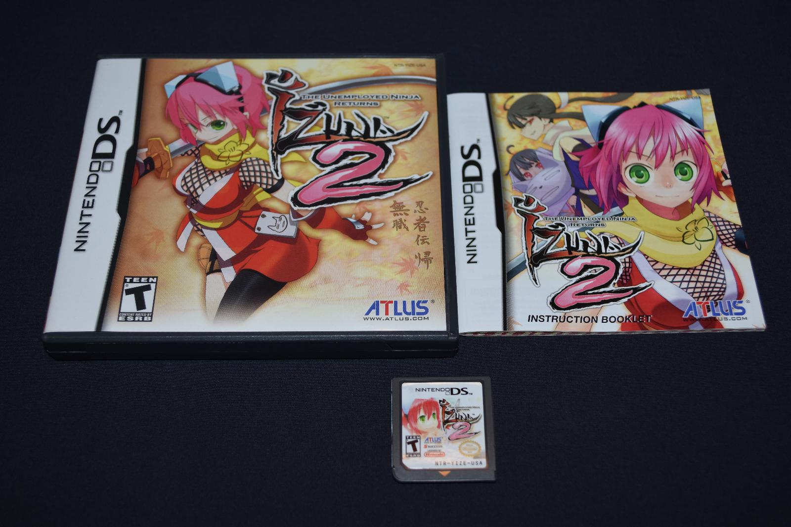 Izuna 2 The Unemployed Ninja Returns | Item, Box, and Manual