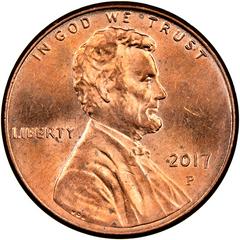 2017 P Coins Lincoln Shield Penny Prices