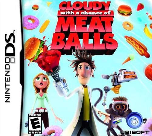 Cloudy with a Chance of Meatballs Nintendo DS