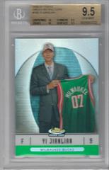YI Jianlian [Green Refractor] Basketball Cards 2006 Finest Prices