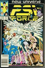 PSI-Force [Newsstand] #4 (1987) Comic Books Psi-Force Prices