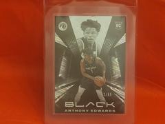 Anthony Edwards [Silver] #77 Basketball Cards 2020 Panini Black Prices
