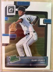 Eury Perez Baseball Cards 2022 Panini Donruss Optic Rated Prospects Prices