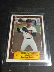 Royce Clayton #855 Baseball Cards 1990 Procards Prices