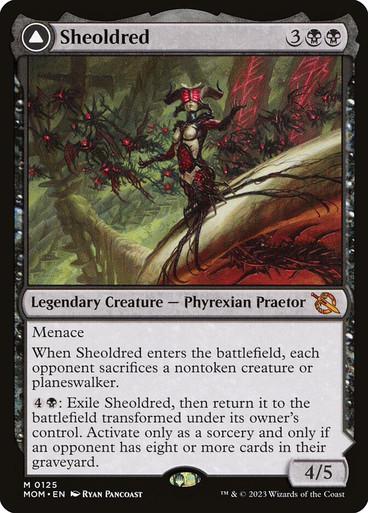 Sheoldred // The True Scriptures #125 Magic March of the Machine