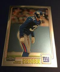 Jason Sehorn Football Cards 2001 Topps Chrome Prices