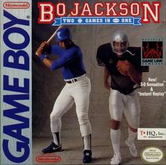 Bo Jackson Hit And Run - Front | Bo Jackson: Two Games in One GameBoy