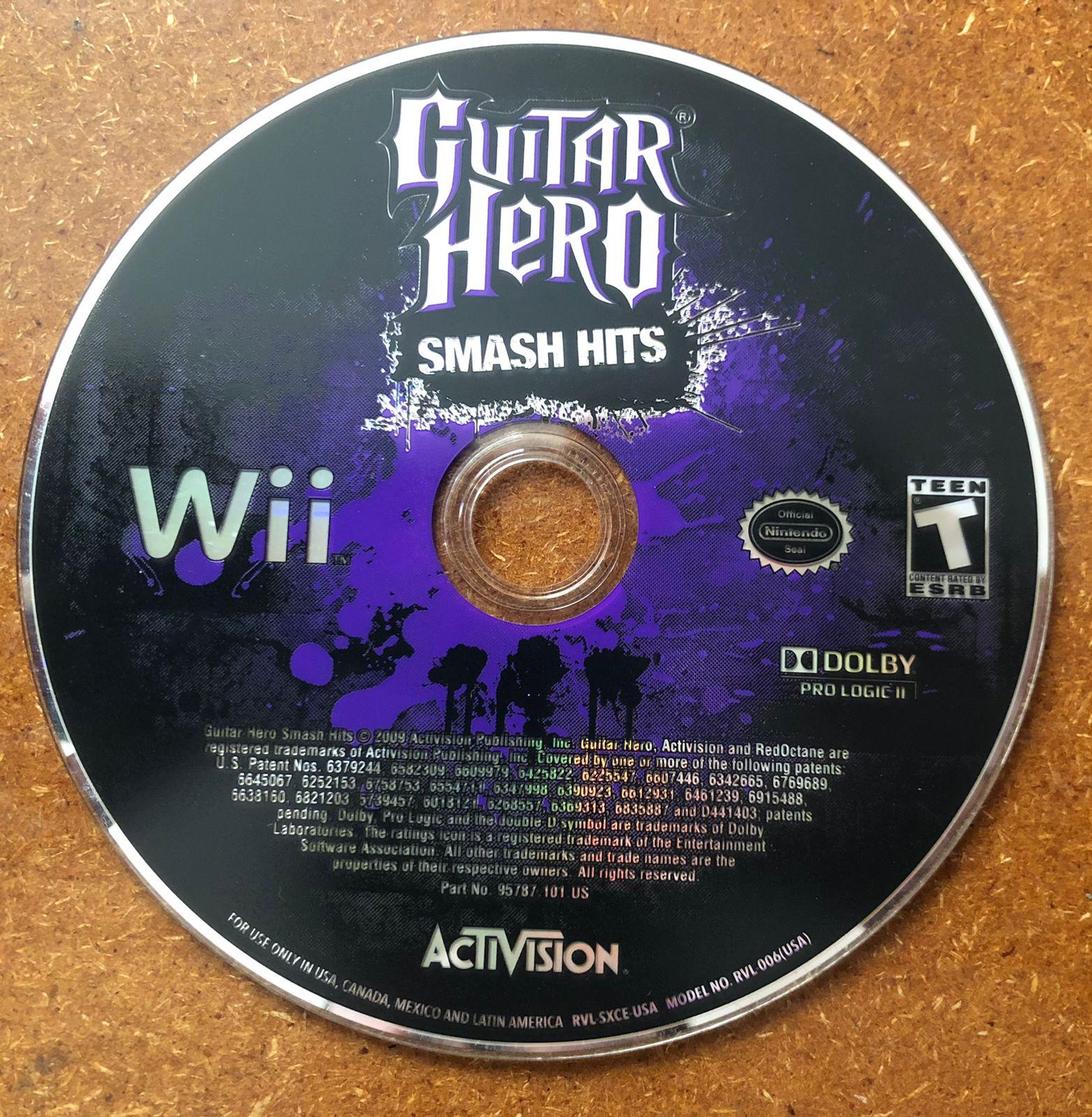 Guitar Hero Smash Hits Item only Wii