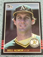 Bill Almon #589 Baseball Cards 1985 Donruss Prices