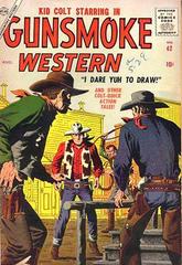 Gunsmoke Western #42 (1957) Comic Books Gunsmoke Western Prices