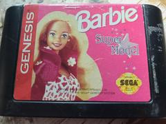 Cartridge (Front) | Barbie Super Model Sega Genesis