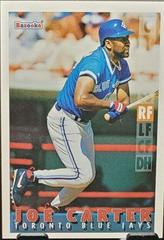 Joe Carter Baseball Cards 1995 Bazooka Prices