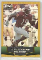 Ernest Wilford [Gold Chrome Refractor] Football Cards 2004 Topps Draft Picks & Prospects Prices
