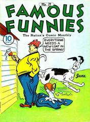 Famous Funnies #71 (1940) Comic Books Famous Funnies Prices