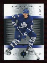 Staffan Kronwall Hockey Cards 2005 Ultimate Collection Prices