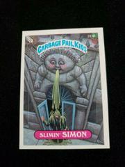 Slimin' SIMON #311B 1987 Garbage Pail Kids Prices