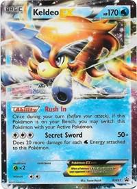 Keldeo EX #BW61 Pokemon Promo