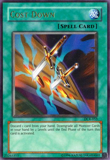 Cost Down DCR-053 Prices | YuGiOh Dark Crisis | YuGiOh Cards