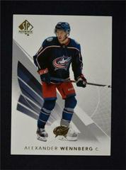 Alexander Wennberg #37 Hockey Cards 2017 SP Authentic Prices
