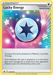 Lucky Energy #158 Pokemon Chilling Reign Prices