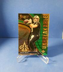 Drew Brees [Green Prizm] Football Cards 2020 Panini Select Unbreakable Prices