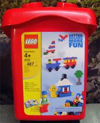 487 Piece Red Bucket LEGO Creator Prices