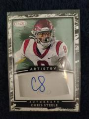 Chris Steele autograph #A-CS2 Football Cards 2022 Sage Hit Artistry Artistry Autographs Prices