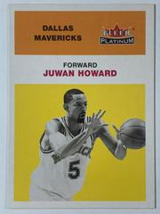 Juwan Howard Basketball Cards 2001 Fleer Platinum Prices