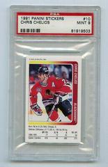 Chris Chelios #10 Hockey Cards 1991 Panini Stickers Prices