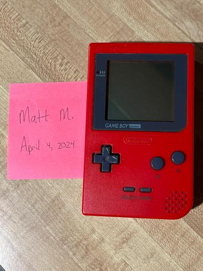 Red Game Boy Pocket photo