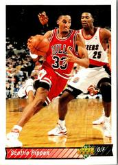Scottie Pippen #133 Basketball Cards 1992 Upper Deck Prices